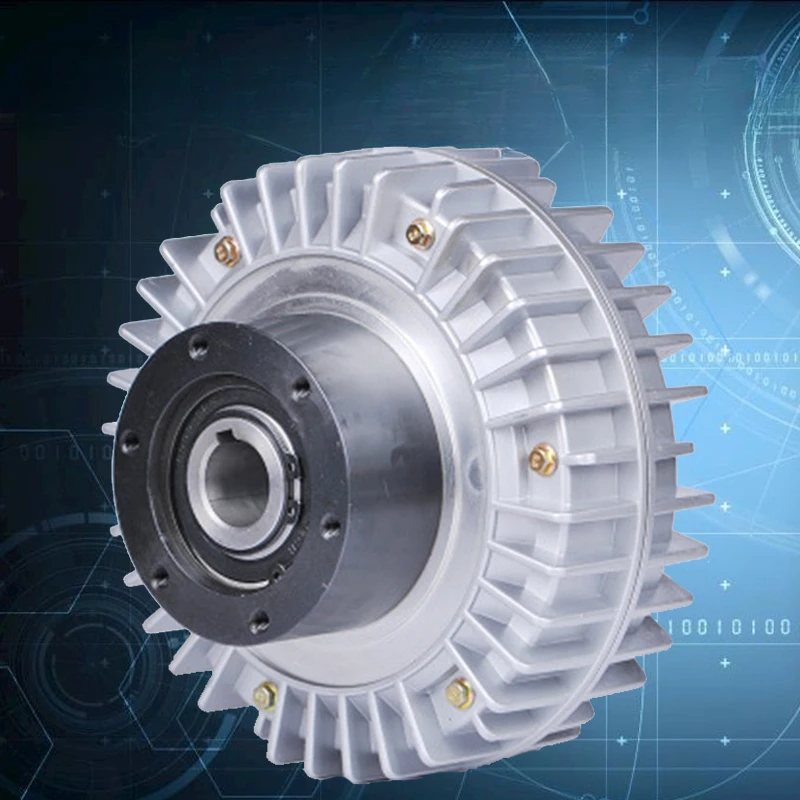 

Shell Rotation Hollow Shaft Magnetic Powder Clutch Magnetic Powder Brake Brake Hole 24V Tension Controller Hollow