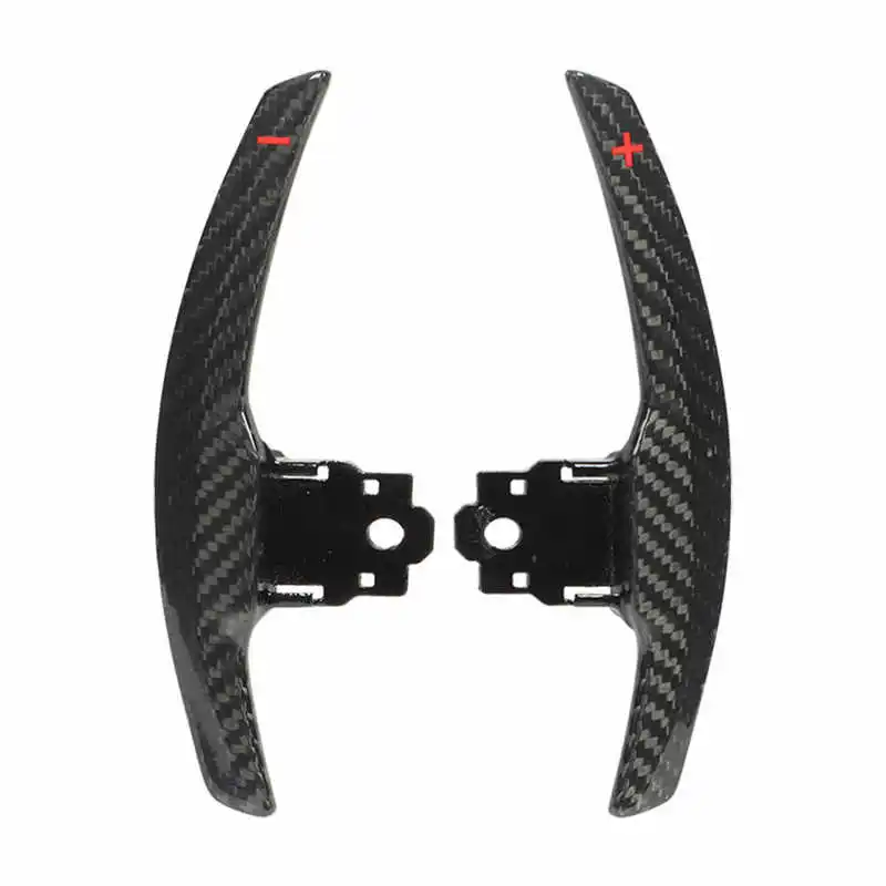 

1 Pair Extension Dry Carbon Fiber Competition Paddle Shifters Set Replacement for F‑Chassis F20 F22 F30 F32 M2 M3 M4 M5