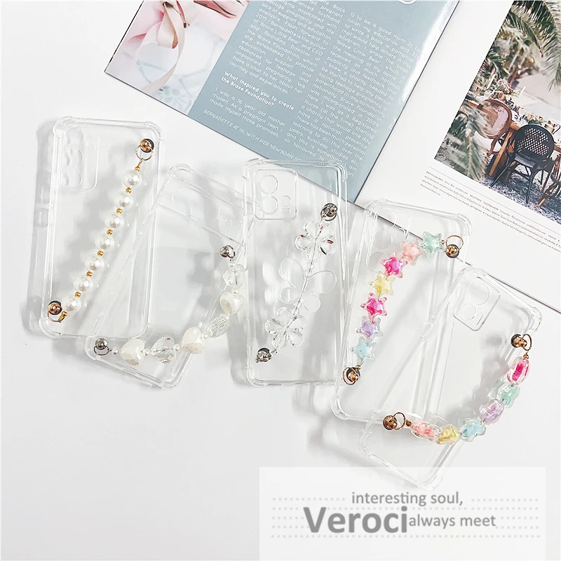 Корейский телефон с цепочкой для ничего 1 2 А сердце звезды Бабочка цветок