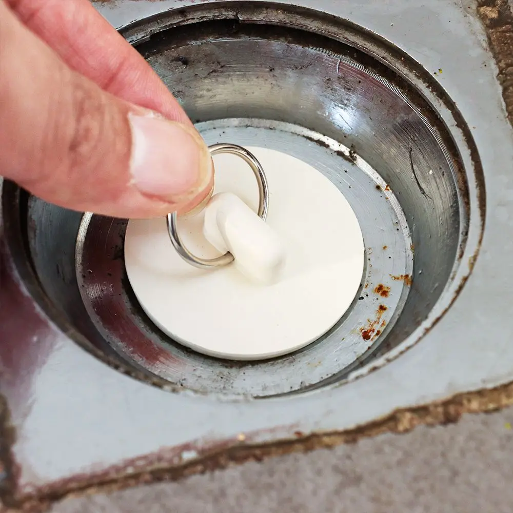 

Round Rubber Water Sink Plug Bathtub Stopper Leakage-proof Drain Cover Bathroom Supplies Drain Cover Washroom Kitchen Water Plug
