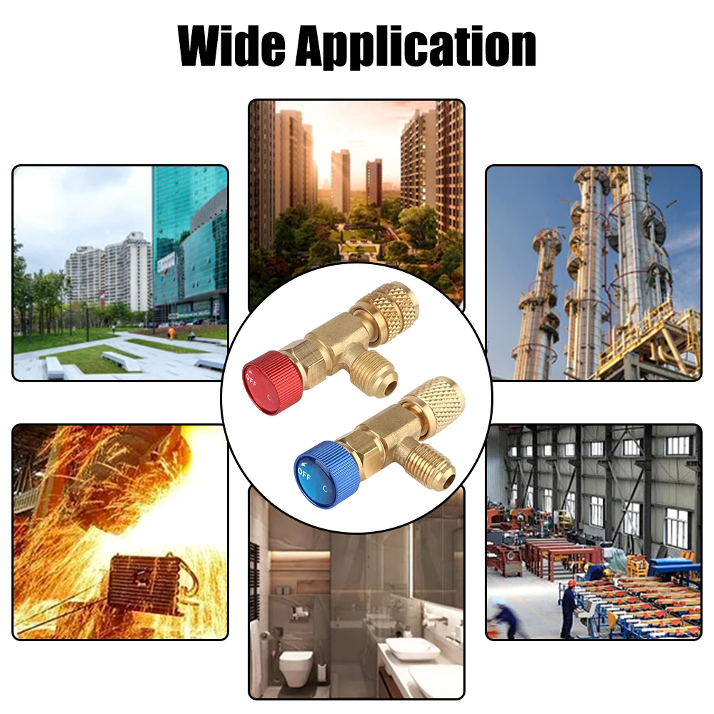 Клапан Переменного Тока R22 R410 1/4 Дюйма Для Кондиционера Охлаждения Ремонта