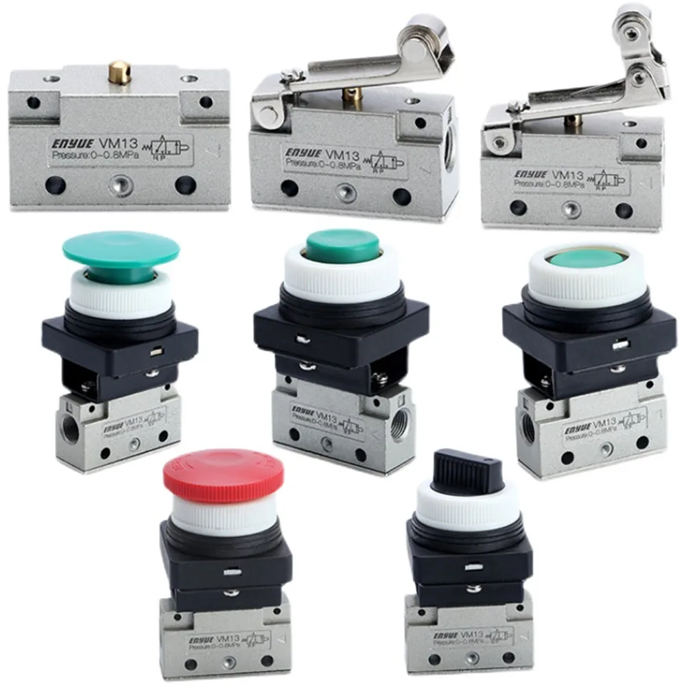 

Pneumatic 3 Way Roller Mechanical Valve VM131-01-00 VM131-01-01 VM131-01-02 VM130-01-30 VM130-01-32 VM130-01-34 VM130-01-33