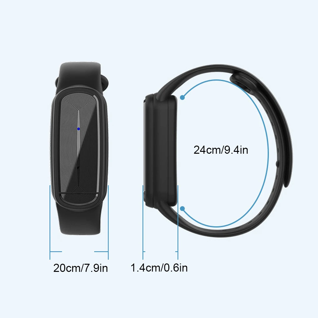 Многофункциональный наручный ремешок против комаров ультразвуковой