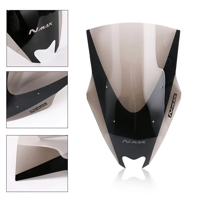 

For Yamaha NMAX155 N-MAX 125 NMAX 155 2016-2019 Motorcycle Windscreen Windshield Deflector