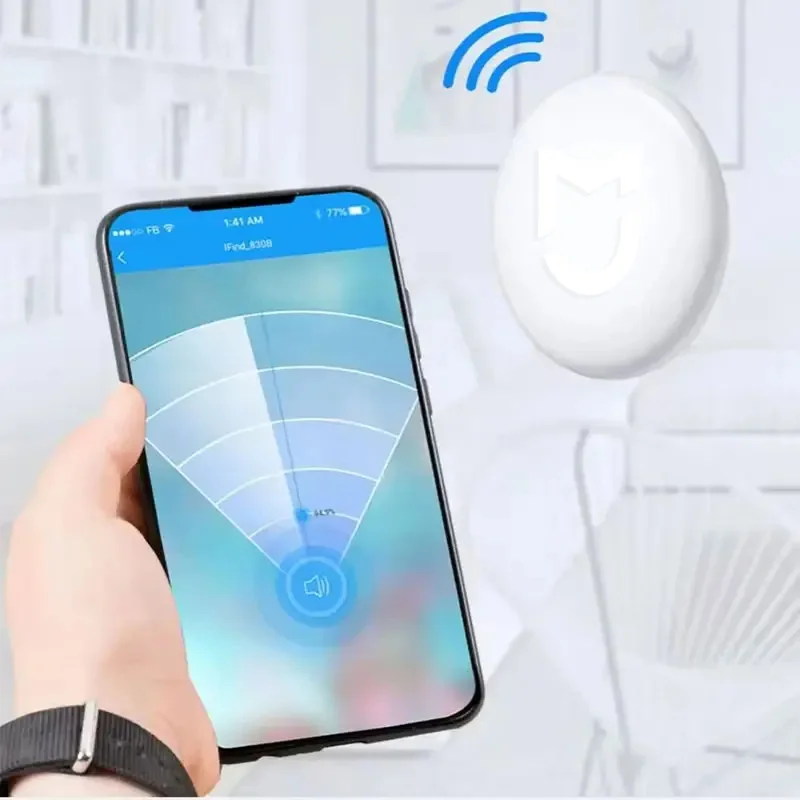 Смарт-локатор Xiaomi устройство защиты от потери Bluetooth портативный мини-локатор для