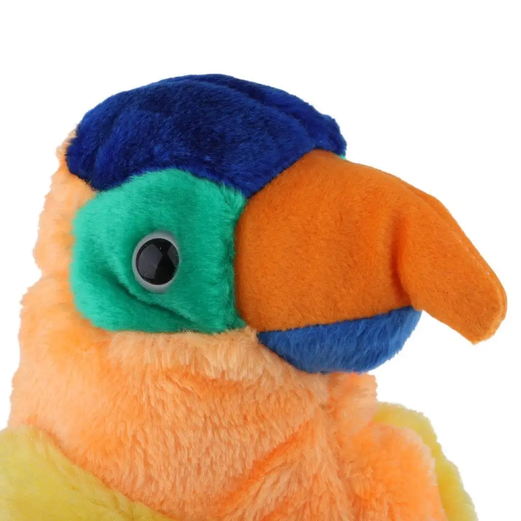 

Authentic Parrot Golf Driver Woods Headcover Large Plush No 1 Head Covers