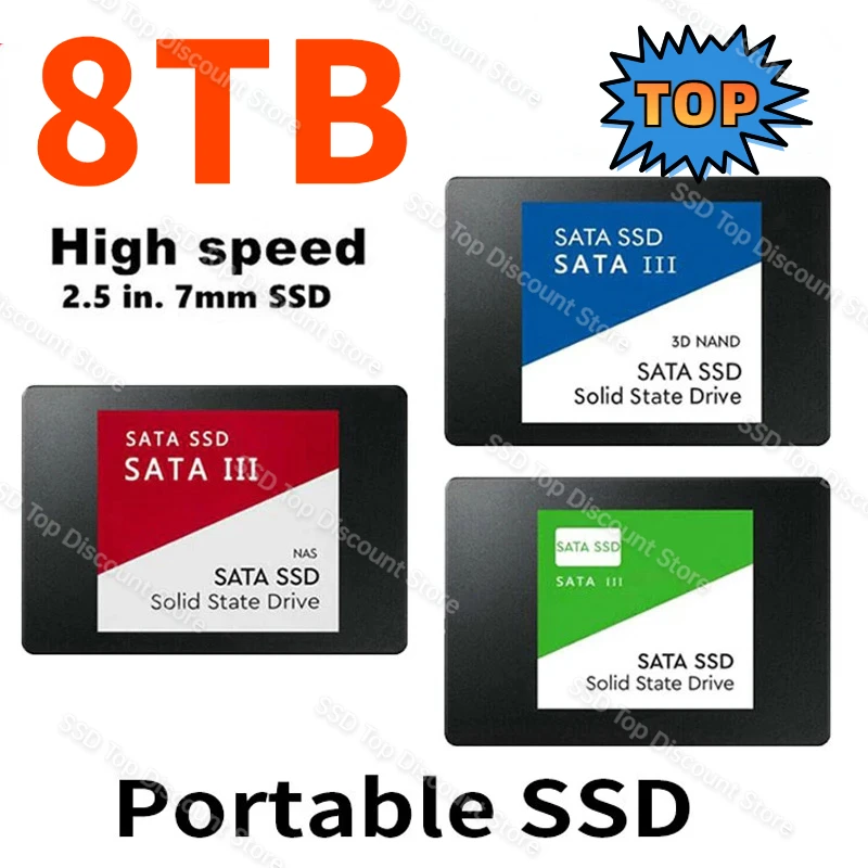 

SATA SSD 2.5Inch High Speed SSD 480GB 512gb HD 1TB Internal SSD 2TB 8TB Solid State Drive For Laptop Ps4 ssd sata 4tb Notebook
