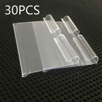30pcs plastic sign label holder wire shelf retail price tag label merchandise sign display holder stand