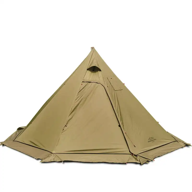 

Person Tipi Hot Tent with Stove Jack for Hunting Bushcraft, Lightweight, Standing Room, Teepee Backpacking Camping Hiking