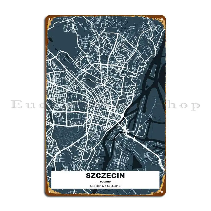 Металлический плакат в стиле ретро для украшения стен