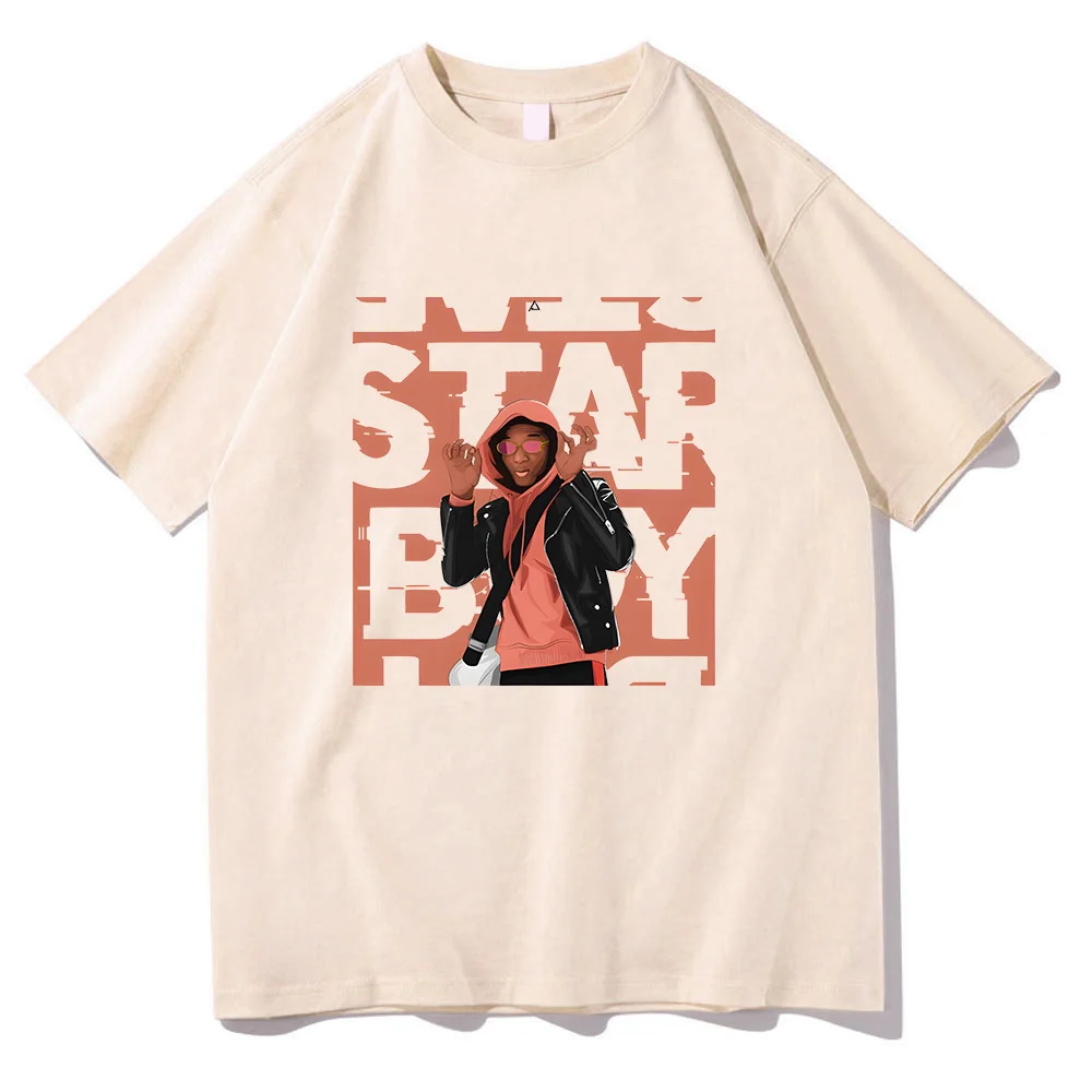 Футболка с графическим принтом Wizkid летняя футболка в стиле гранж хип-хоп