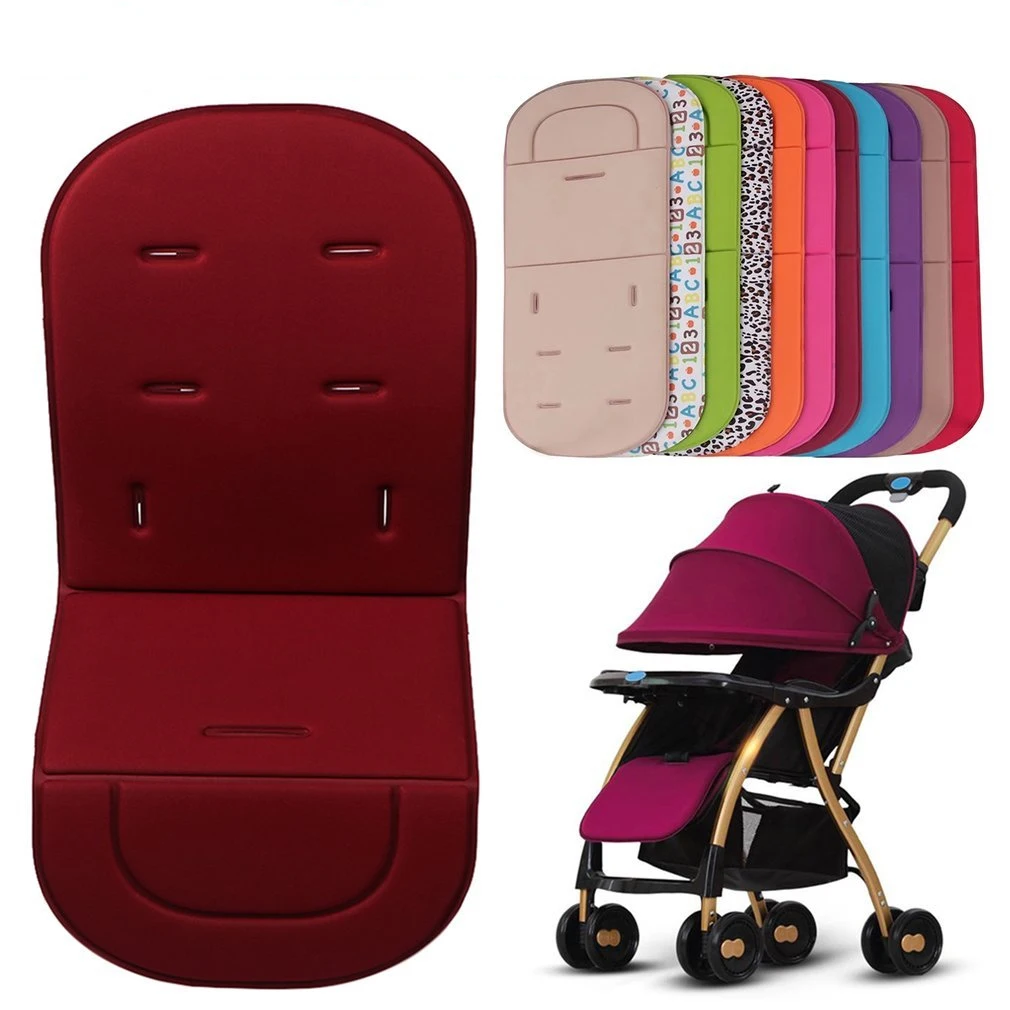 Baby Stroller Seat Cushion Kids Pushchair Car Cart Cotton Pad Chair Seat Mattress Newborn Carriage Pram Buggy Mat Accessories