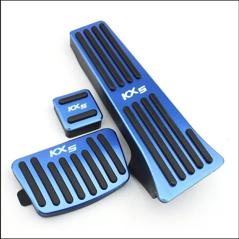 

Car Accelerator Fuel Brake Pedal Plate Pads Non-slip Covers For Kia Sportage 4 2016 2017 2018 2019 2020 Accessories