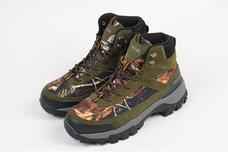 Мужские водонепроницаемые дышащие походные треккинговые ботинки, мужскиеНескользящие противоударные ботинки для пересеченной местности, альпинизма,прогулок