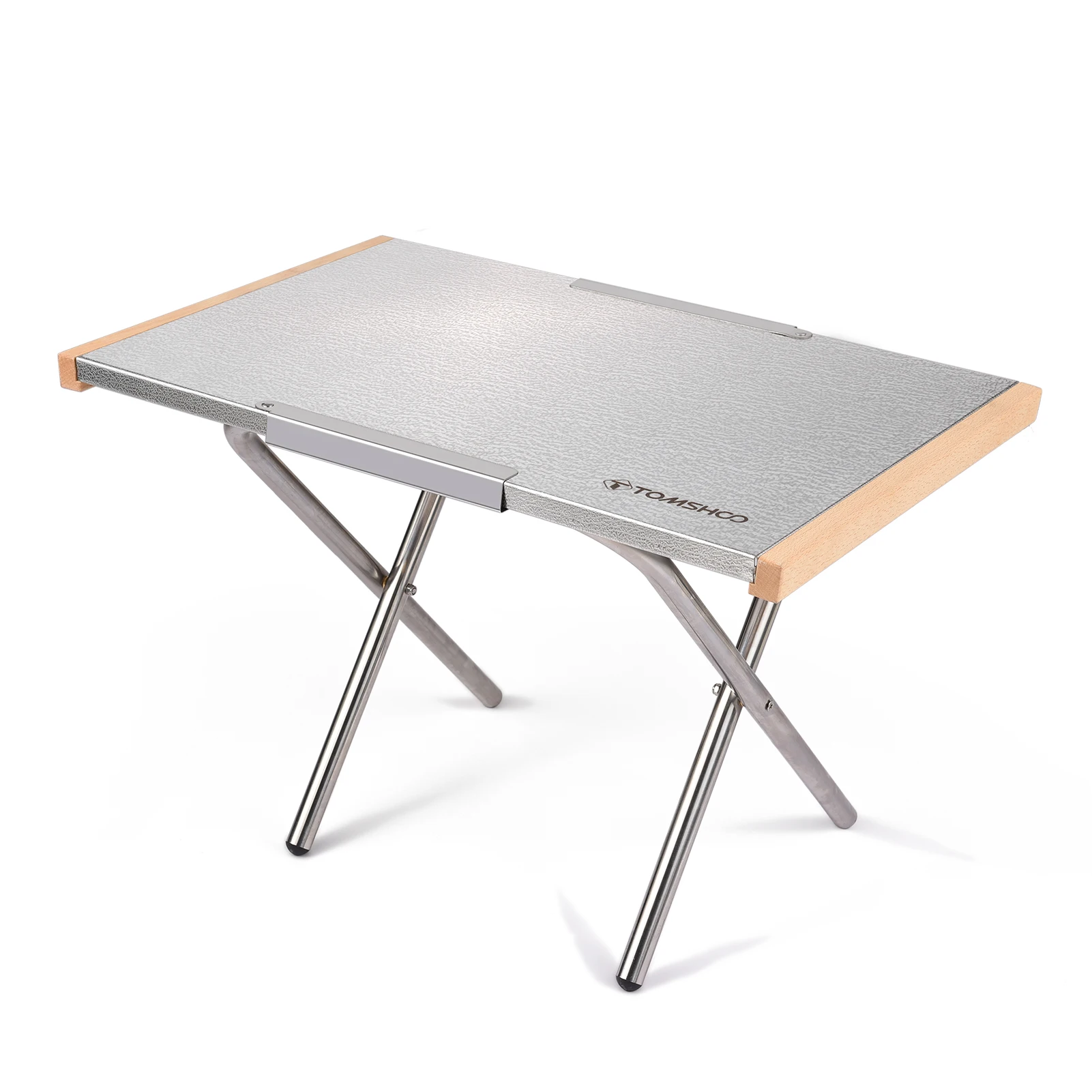 TOMSHOO переносные складные столы стол для кемпинга на открытом воздухе складной стол портативный стол из нержавеющей стали для кемпинга для пикника барбекю