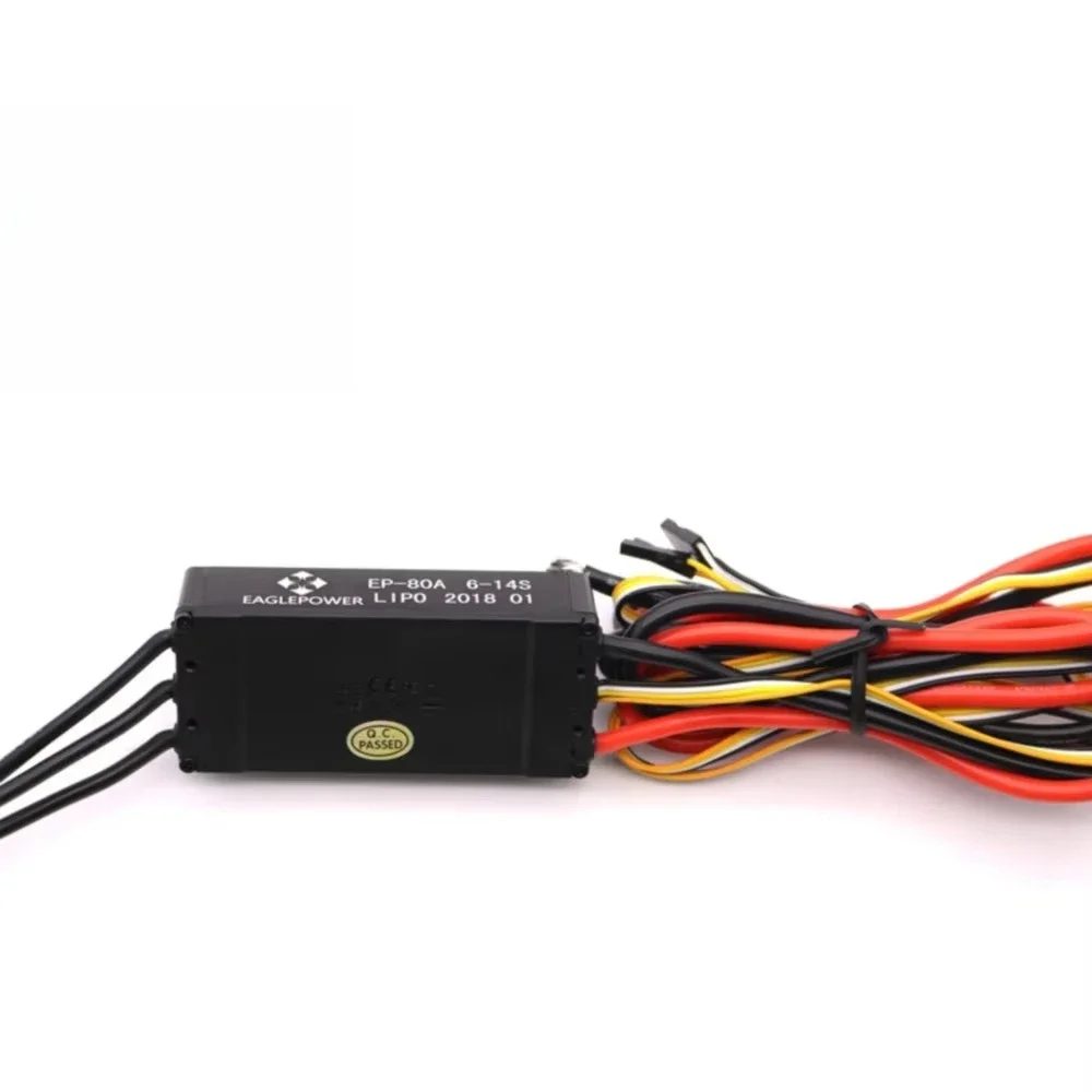 Фото EP-80A 6S-14Высококачественный бесщеточный регулятор скорости двигателя ESC для мультироторного регулятора U-AV №3