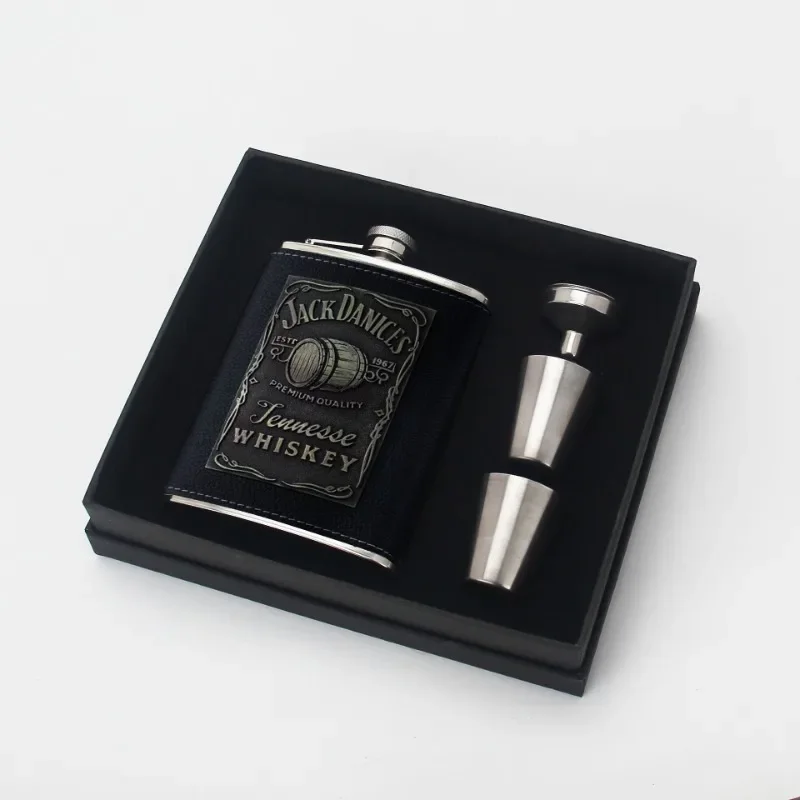 Портативная фляжка для виски из нержавеющей стали аксессуары набор уличных