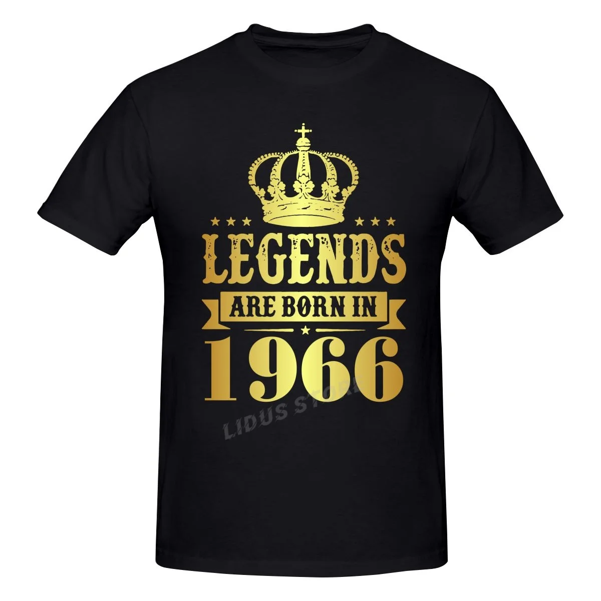 

Legends Are Born In 1966 56 Years For 56th Birthday Gift T shirt Harajuku Clothing T-shirt 100% Cotton Graphics Tshirt Tee Tops