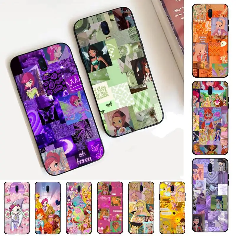 

Winxs clubs Phone Case for Vivo Y91C Y11 17 19 17 67 81 Oppo A9 2020 Realme c3