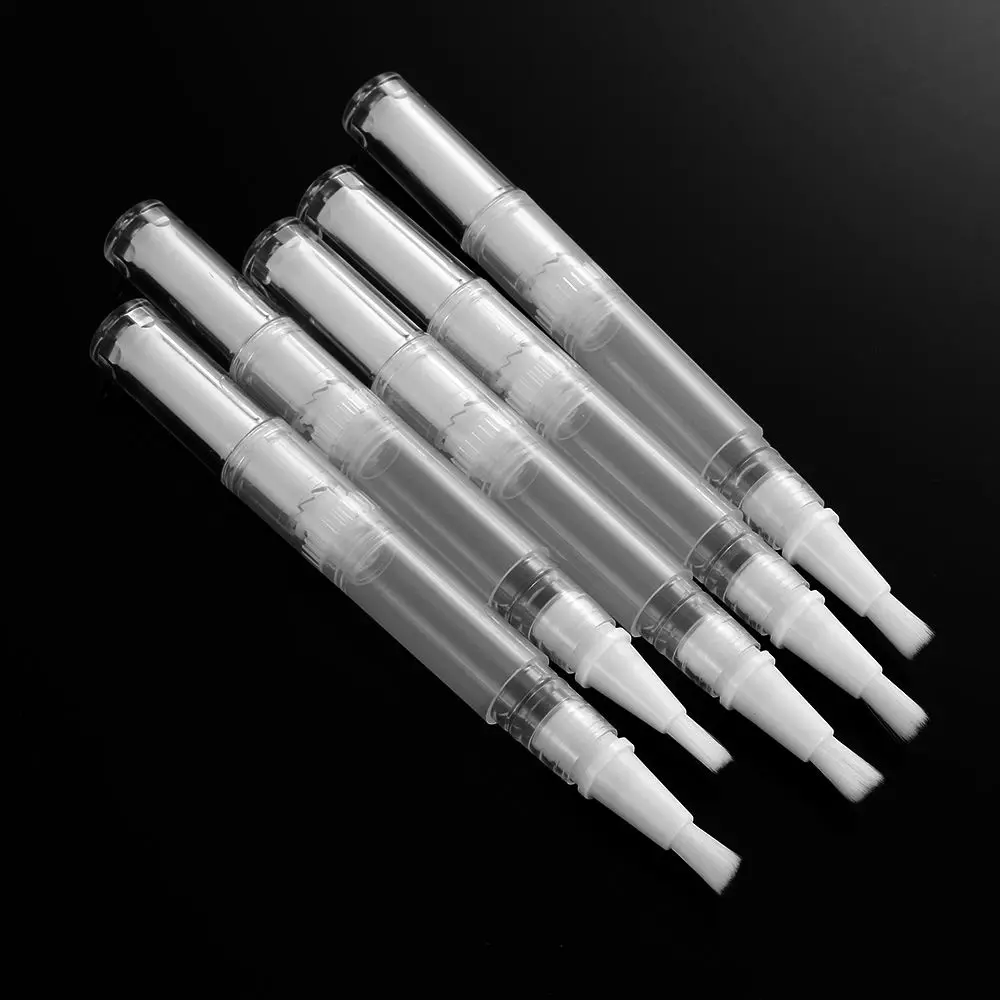 

5PCS Fashion Nail Oil Pen Brush Liquid Foundation Refillable Bottles Rotatable Multipurpose Cosmetics Holder Bottle Makeup Tools