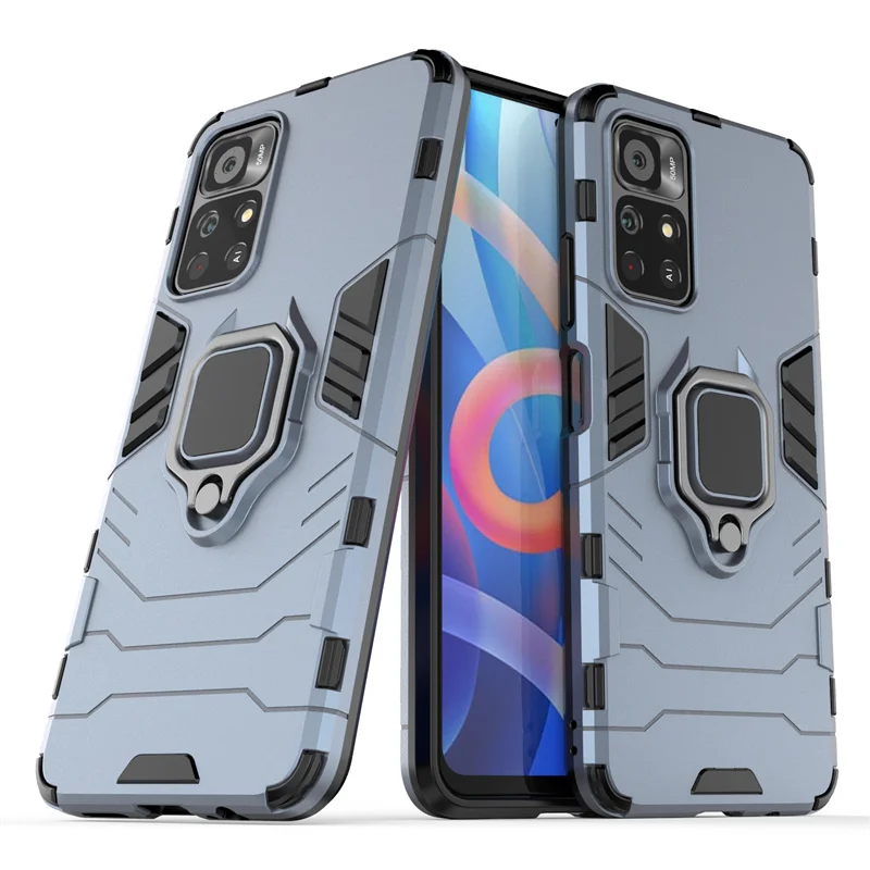 For Cover Xiaomi Redmi Note 11S 5G Case Redmi Note 11S 11 Pro Plus 5G Capas Magnetic Ring Holder Cover For Redmi Note 11S Fundas