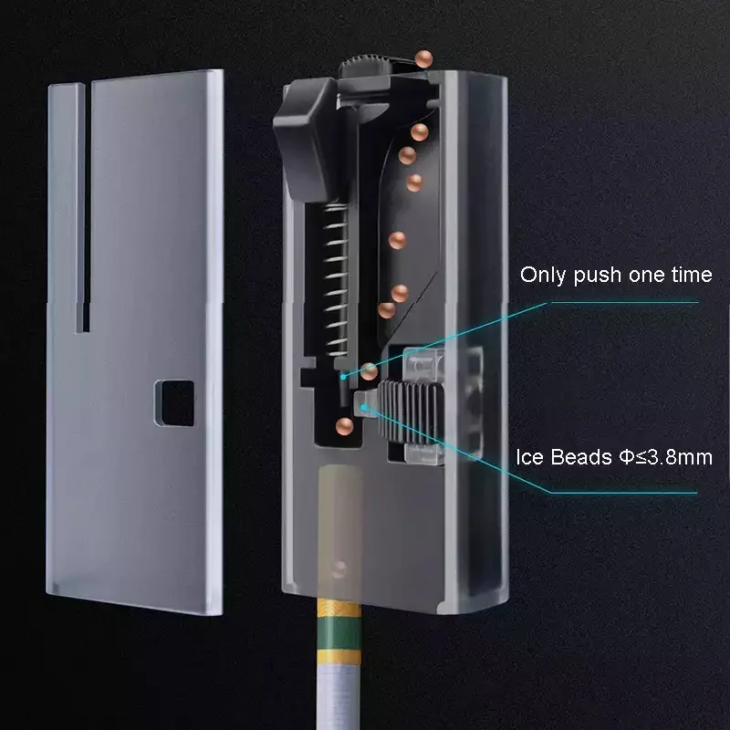 Больше вкусов портативный сигаретный фильтр капсулы коробка 100 шт. смешанные