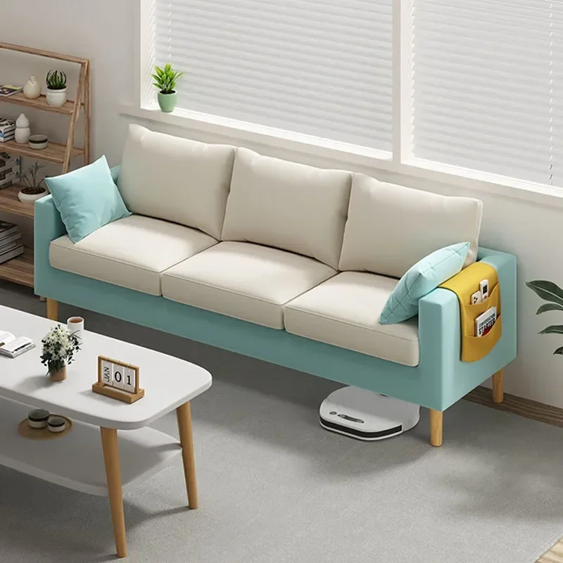 Скандинавский L-образный диван для гостиной уютный с откидной спинкой диваны