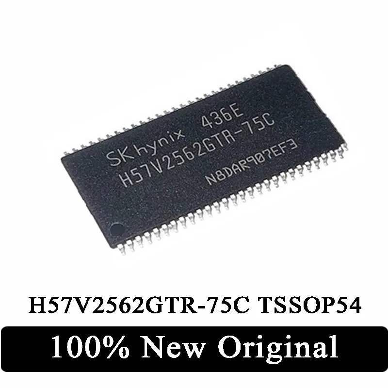 

5Pcs 100% New Original H57V2562GTR-60C H57V2562GTR-75I H57V2562GTR-75C TSOP-54 IC chip chip In Stock