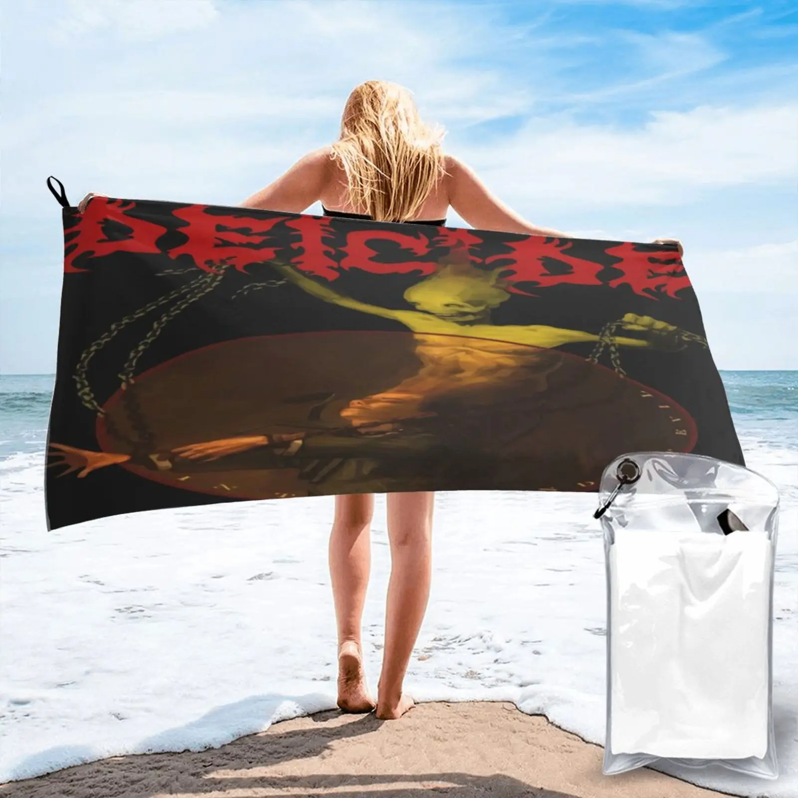 

Deicide In The Minds Of Evil Beach Towel Beach Towel Luxury Beach Bath Towel Luxury Beach Towel Towel Beach For Bath And Sauna