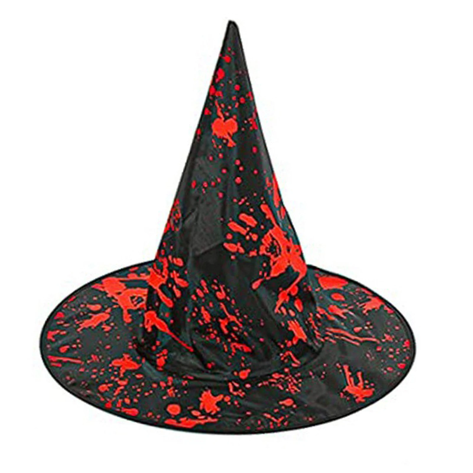 

1PC Adult Kids Witch Hats Masquerade Wizard Hat Costume Party Birthday Witches Top Pointed Caps Dresses Up Cosplay Props