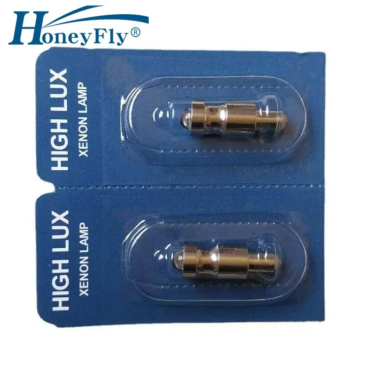 Фото Ларингоскоп HoneyFly, ксеноновая галогенная лампа, 3 В, 0,4 А, медицинская лампа High Lux для PENLON 55094 №1