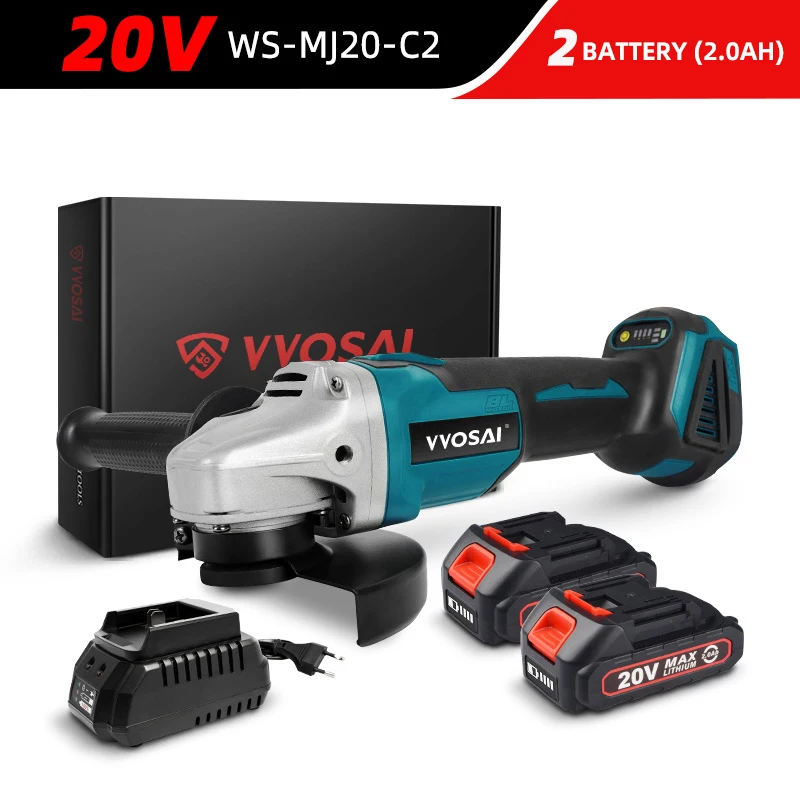 

Беспроводная угловая шлифовальная машина VVOSAI 20В