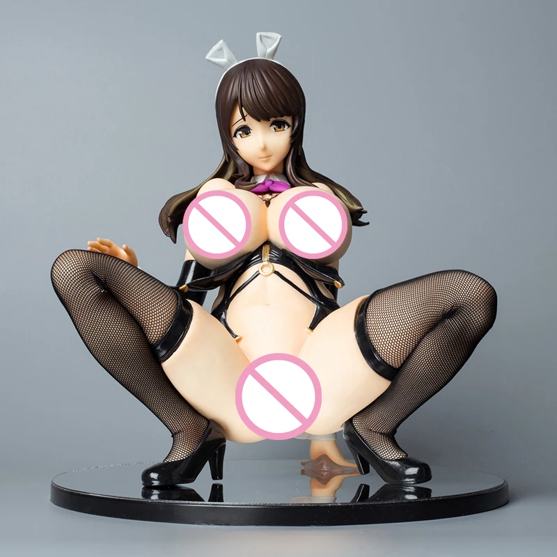 24cm Native Hiyori Mikakino Bunny Girl Sexy Anime Figure BINDing Creators Opinion Shino Momose Action Adult Model Toys |