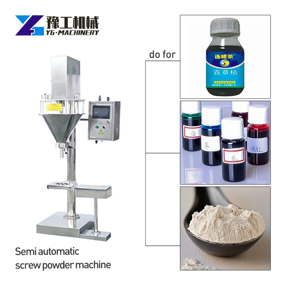 

Yugong YG Semi-automatic Screw Powder Machine Screw Loading Machine