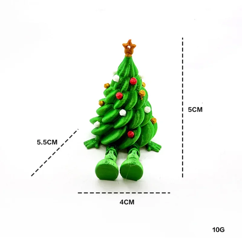 

3D фигурки елки из пластика