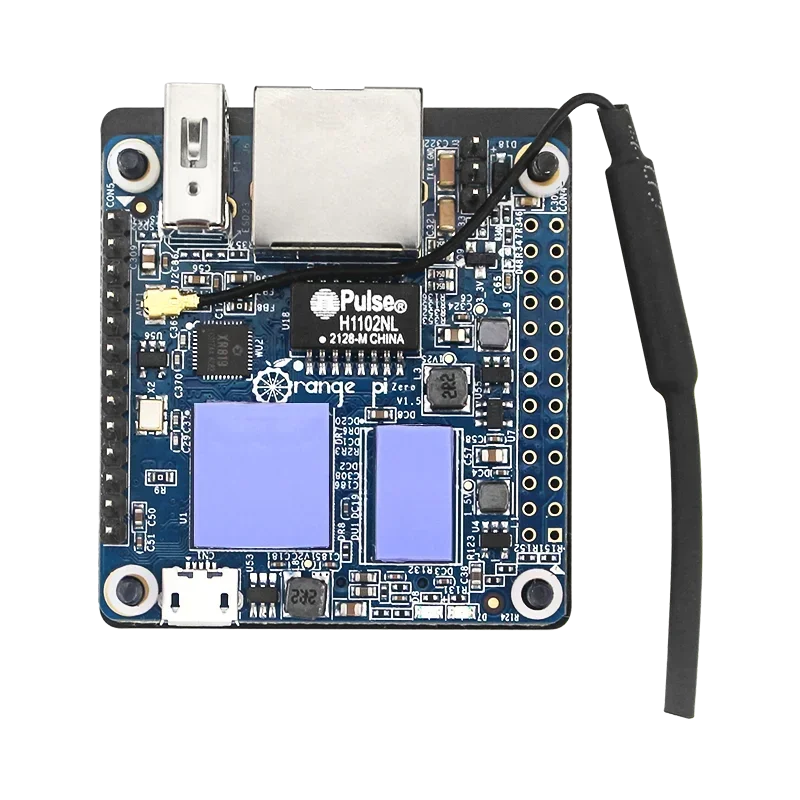Оранжевый Pi Zero 512M RAM H3 телефон с четырёхъядерным процессором 1 2G POE Wi-Fi антенна OTG