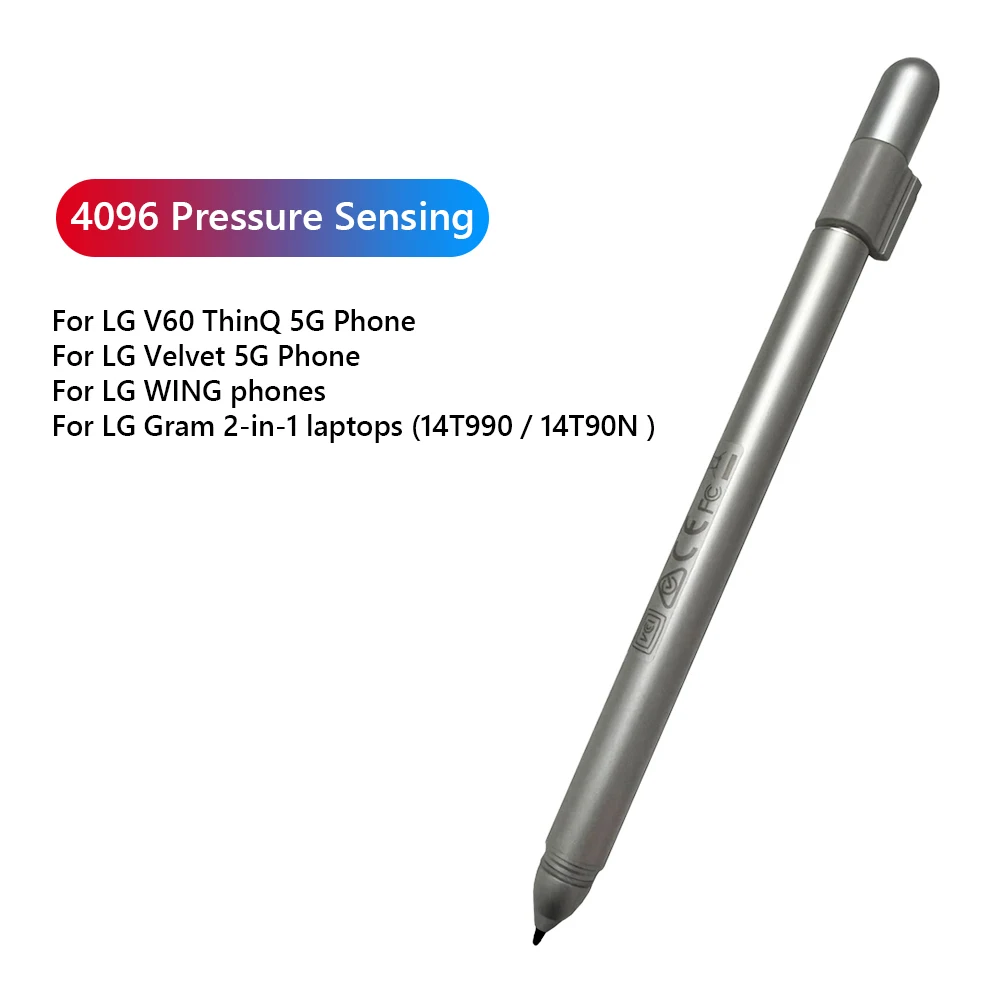 4096 Pressure Sensitive Pen Touch Screen Drawing Writing Replacement Stylus Pencil for LG V60/LG Velvet Mobile Phone / LG Gram