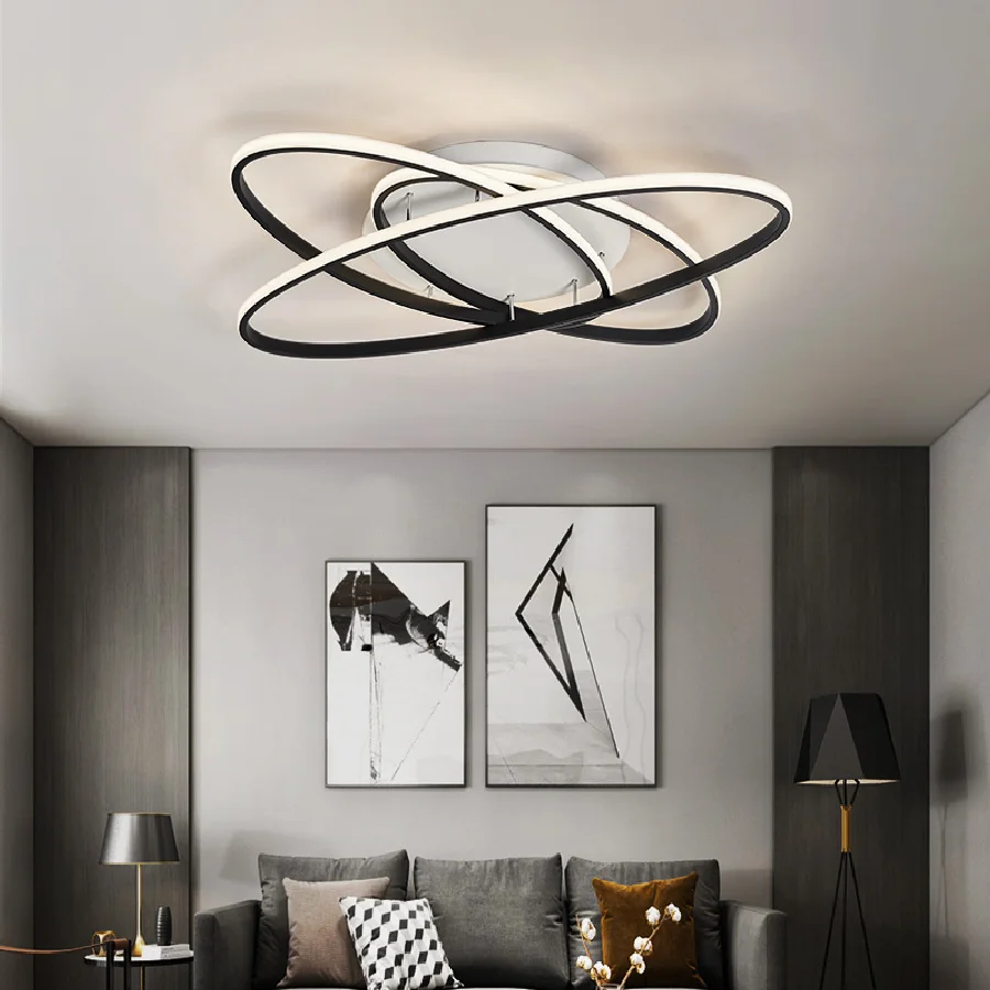 

Minimalism Modern Led chandeliers ceiling For Living Room Bedroom Studyroom lustres de teto Creative Modern chandelier lighting