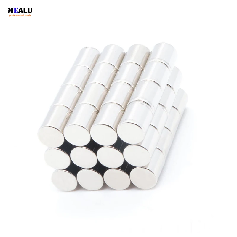 

30 шт., магниты из нержавеющей стали, 8 х7 мм