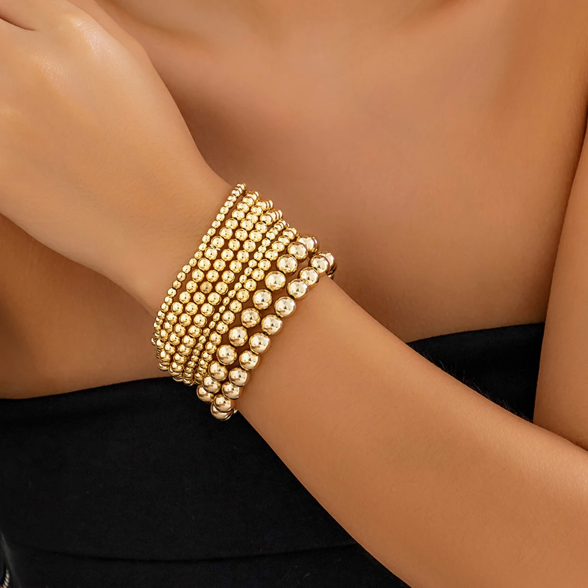 Набор женских браслетов 8 шт