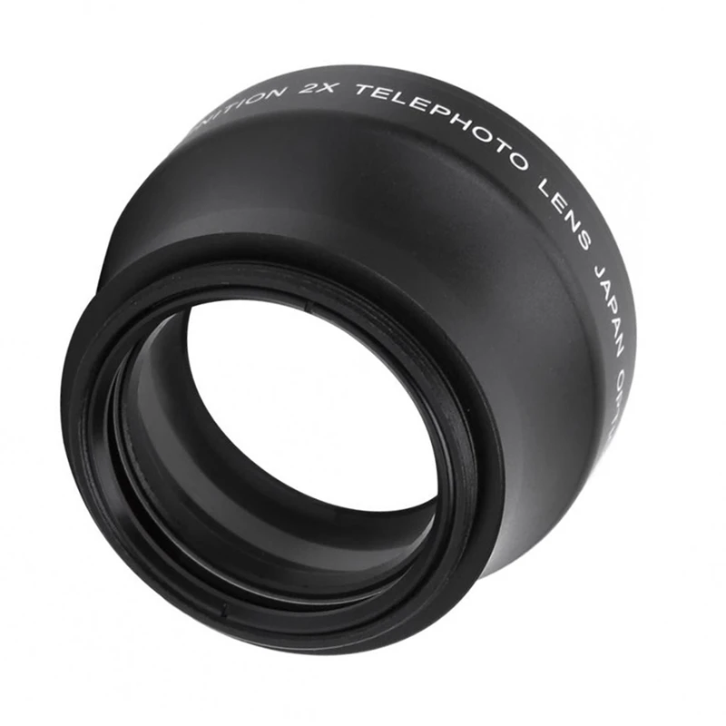 

2Pcs 37Mm 2X Magnification Converter Telephoto Lens For 37Mm 18-55 Focal Length Mount Camera Tele Photo Lens Promotion