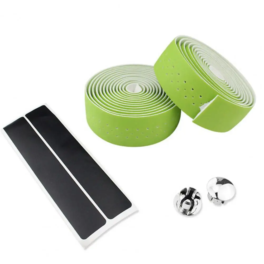

Bike Bicycle Handlebar Tape Road Cycling Handle Belt Cork Wrap with Bar Plugs Cycle Non-slip Belt Bike Accessories Wrap Tapes