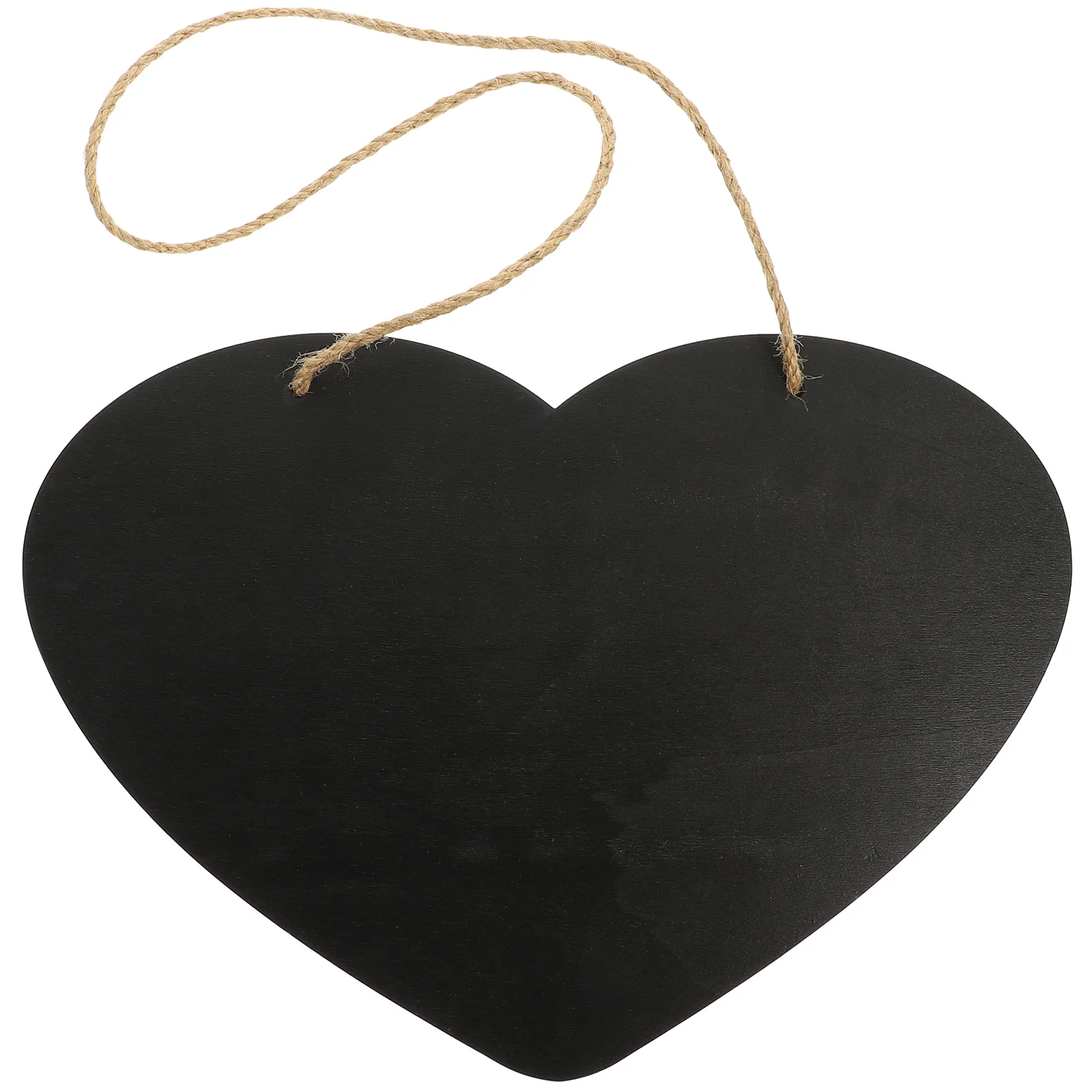 

Message Board Small Chalkboard Sign Wooden Blank Hanging Blackboard DIY Writing Rope Wall