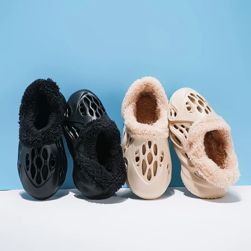 

Winter cotton slippers cotton slippers wrap heel velvet thick soles warmth removable