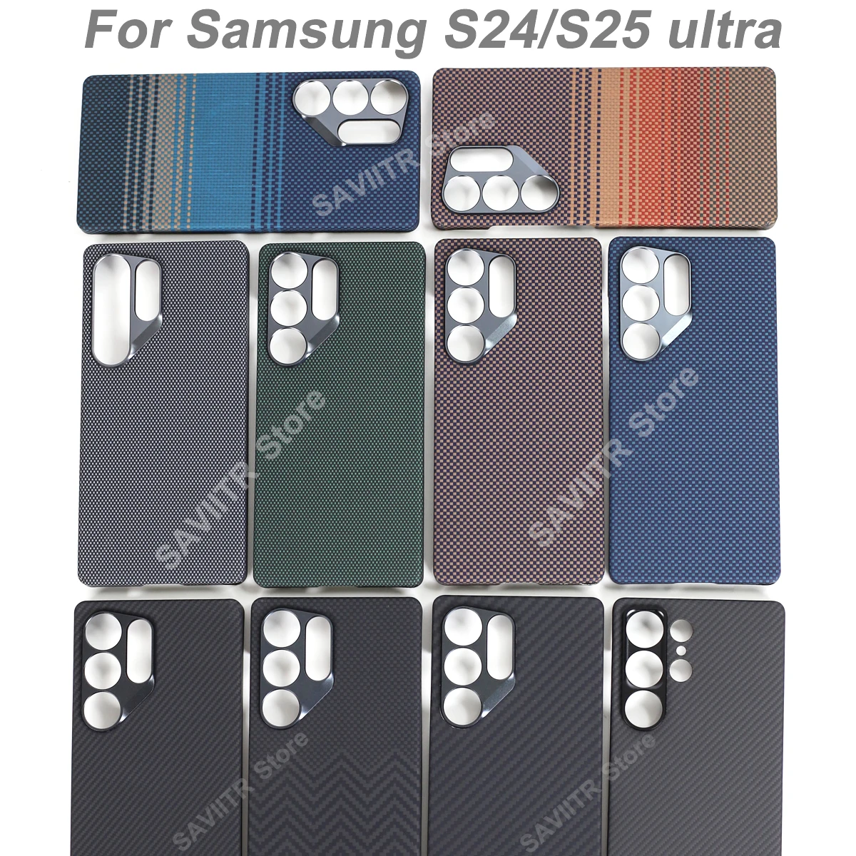 Кевлар для Samsung Galaxy S24Ultra, чехол для телефона из магнитного арамидного волокна, чехол из настоящего углеродного волокна для Samsung Galaxy S25Ultra, роскошный чехол (art.: 3920d1d094e98) - 3920d1d094e98