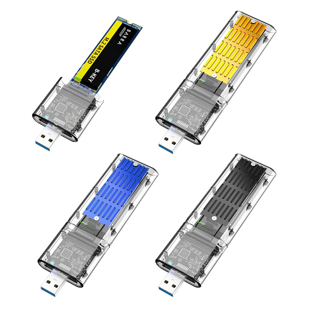 

PC External Mobile Hard Disk Drive Case Box High Speed USB3.0 Gen1 5Gbps External Hard Drive Enclosure