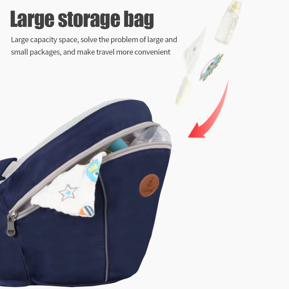 Baby Carrier Comfort Newborn Waist Stool Kangaroo Suspenders Backpack Hipseat Strap Belt Non-slip 0-36 Months Hip Seat Accessory 5