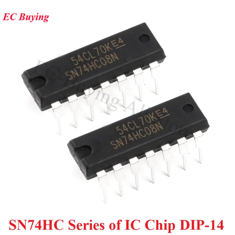 SN74HC02N SN74HC08N SN74HC132N SN74HC74N SN74HC86N SN74HC574N SN74HC00N SN74HC04N SN74HC14N SN74HC164N 74HC125 DIP14 IC чип