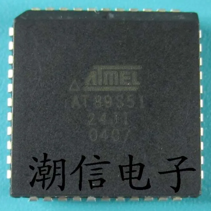 

free shipping AT89S51-24JIPLCC-44 10PCS