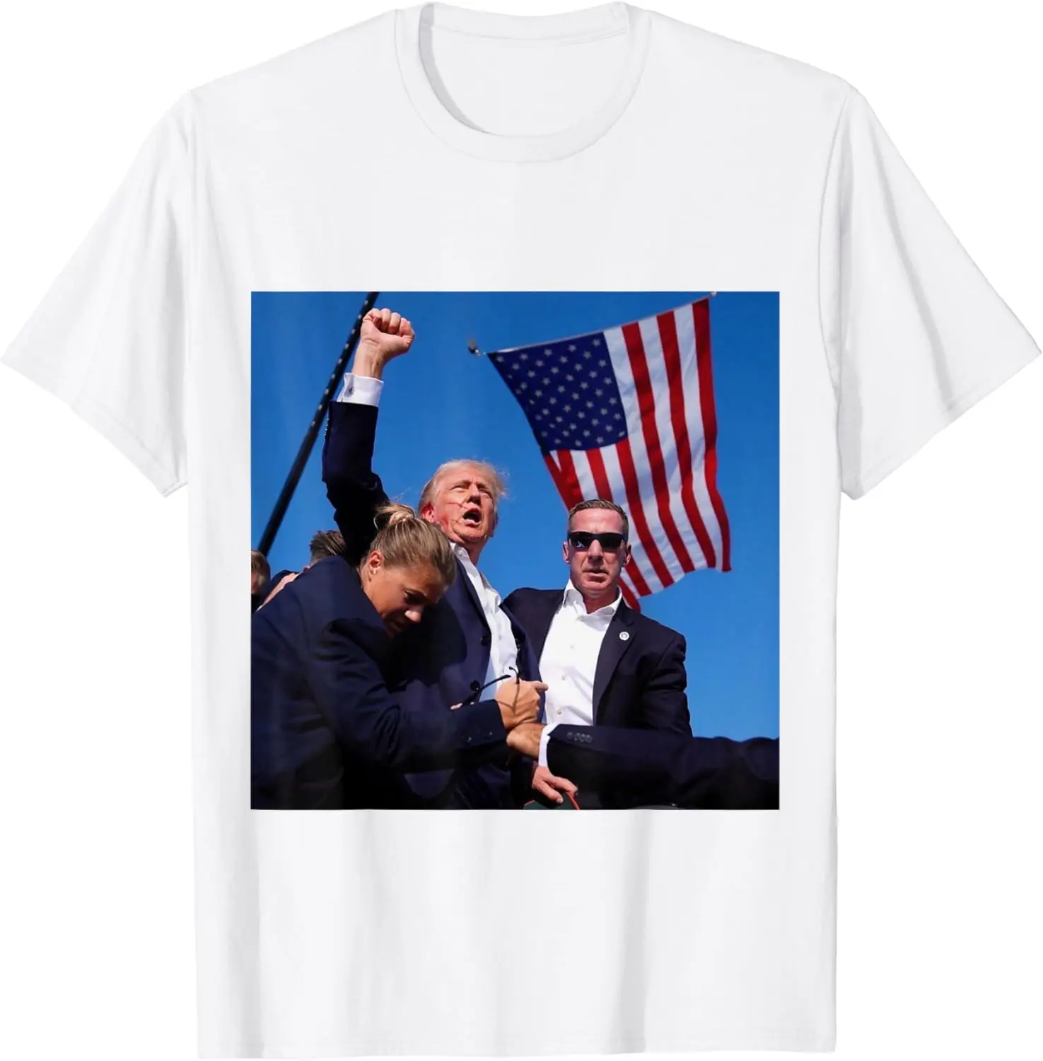 Трамп 2024 пережил борьбу! Футболка &quotмага&quot